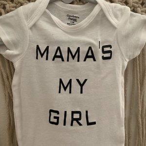 mamas my girl onesie